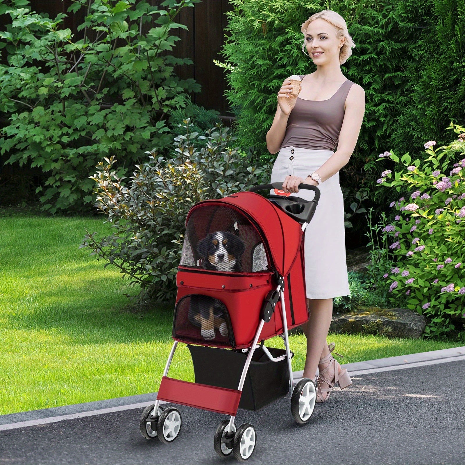 Hundebuggy, Haustierbuggy bis 15 kg